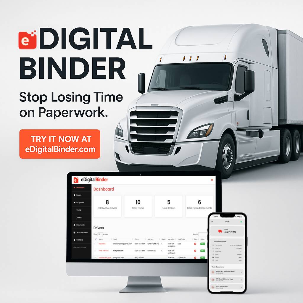 Nova aplikacija za trucking kompanije - zaboravite stare bindere i predjite na digitalno - Balkan Truckers US