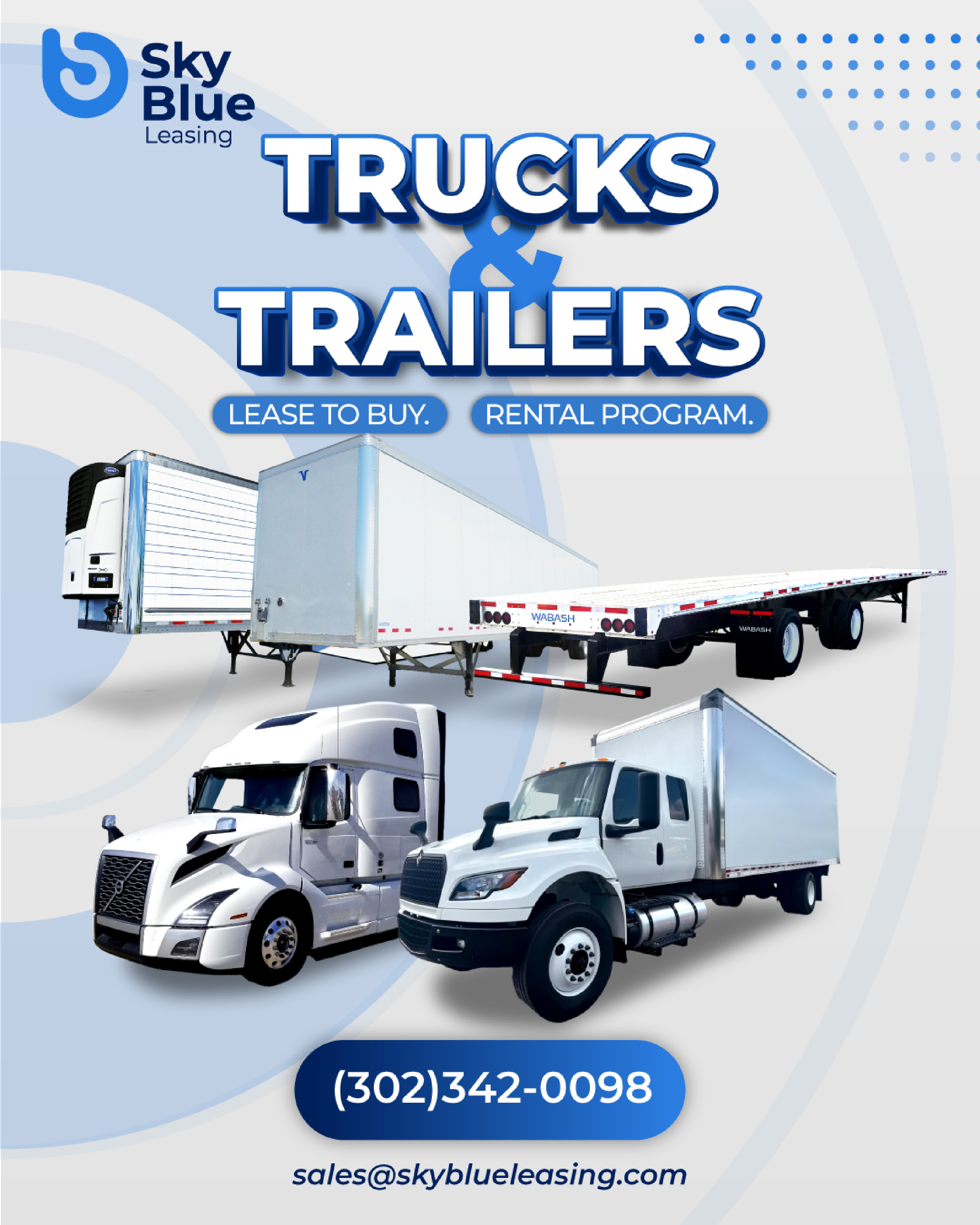 Trucks and Trailers Available With Flexible Lease & Rental Programs - Balkan Truckers US