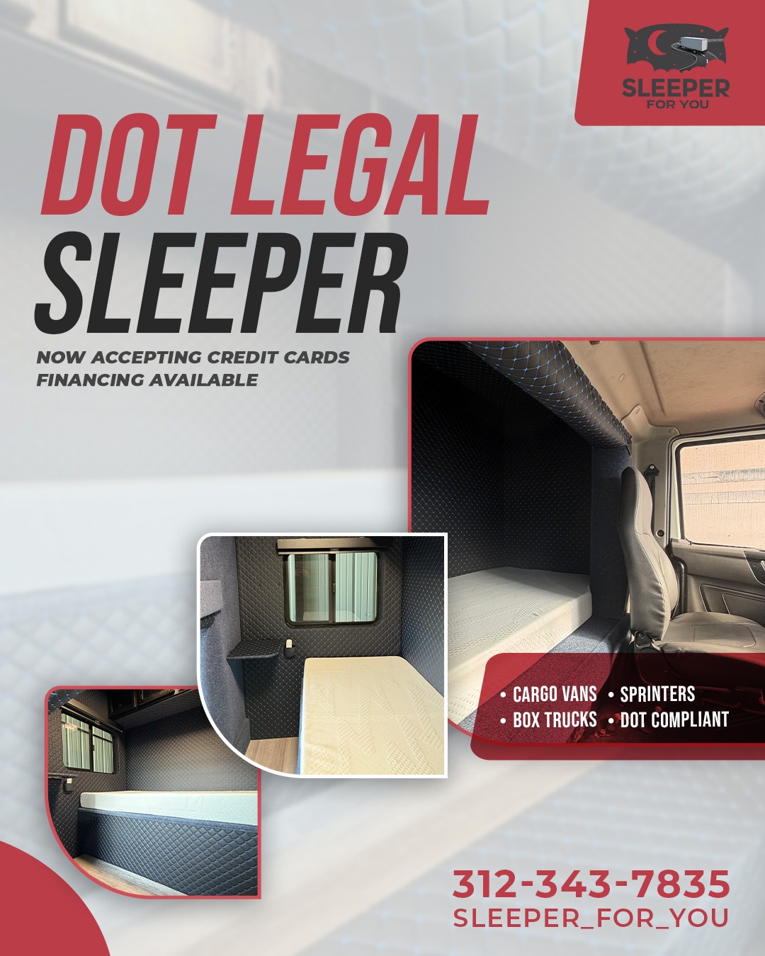 DOT-Legal Sleeper Installations for Maximum Comfort and Compliance - Balkan Truckers US