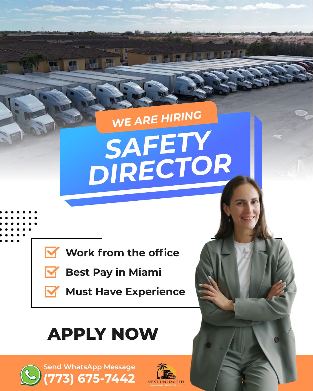 Join Our Team as a Safety Director – Top Pay in Miami - Balkan Truckers US