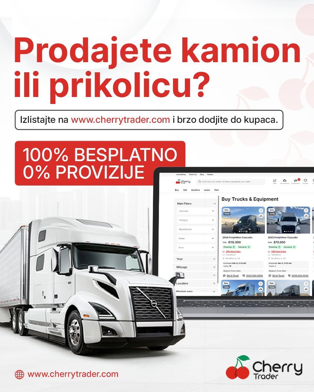 Prodajete kamion ili prikolicu? - Balkan Truckers US