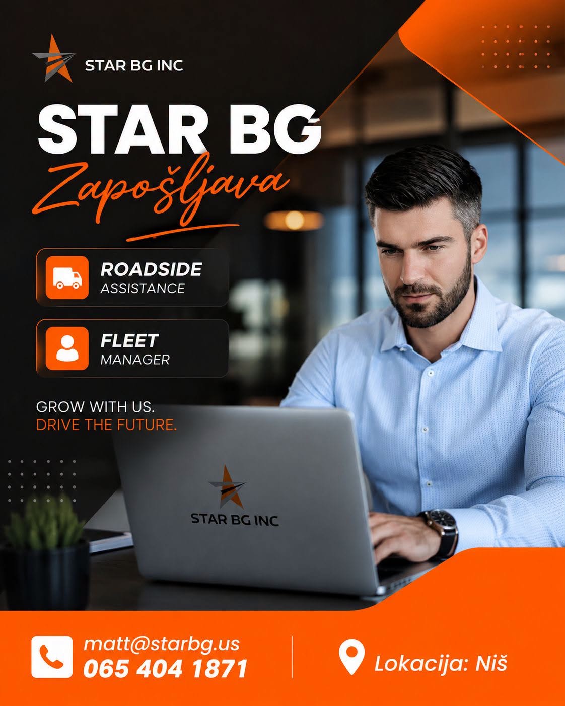 STAR BG Zapošljava: Roadside i Fleet Manager - Balkan Truckers US