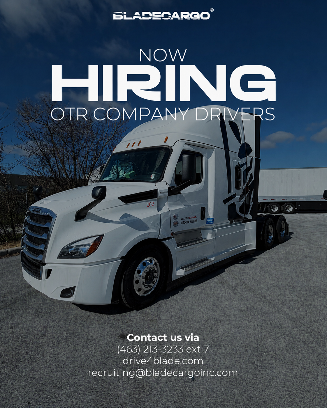 Join BladeCargo and become part of a team that values professionalism - Balkan Truckers US