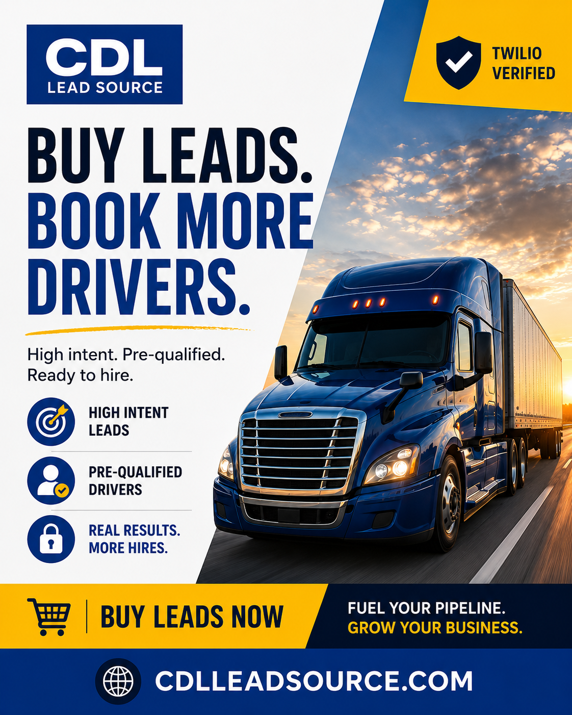 Buy CDL Leads on Demand. Hire Faster - Balkan Truckers US