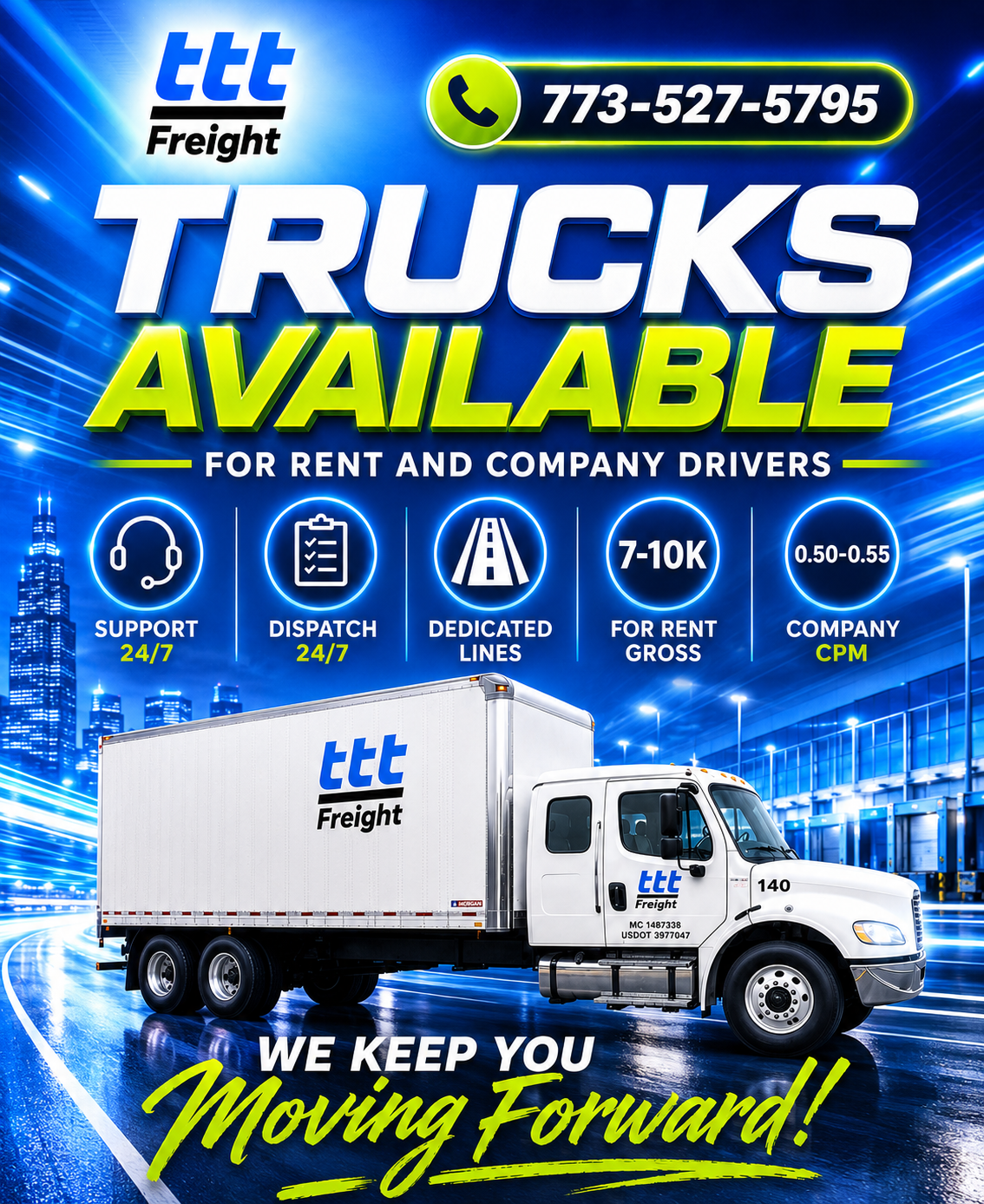 DRIVE WITH TTT FREIGHT – COMPANY & RENTAL OPTIONS - Balkan Truckers US