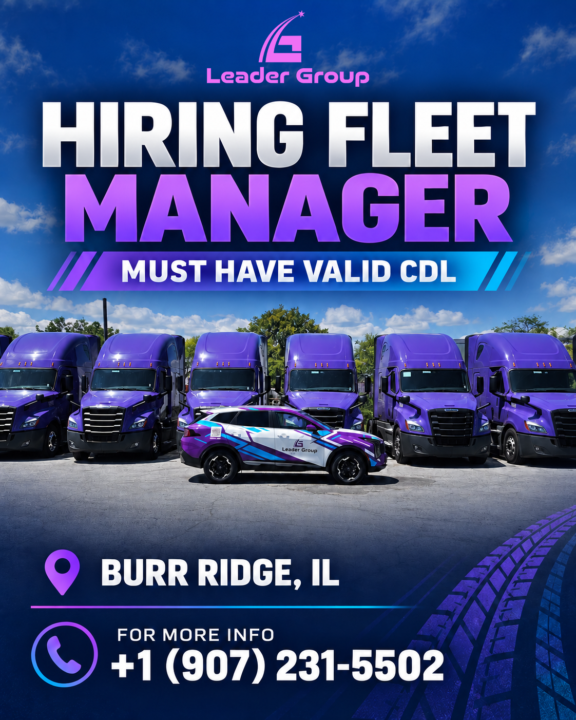 Hiring Fleet Manager in Burr Ridge, IL - Balkan Truckers US