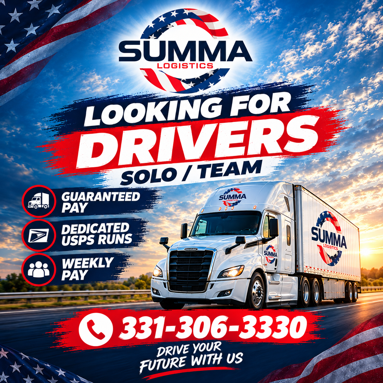 SUMMA Logistics is currently looking for qualified CDL-A drivers - Balkan Truckers US