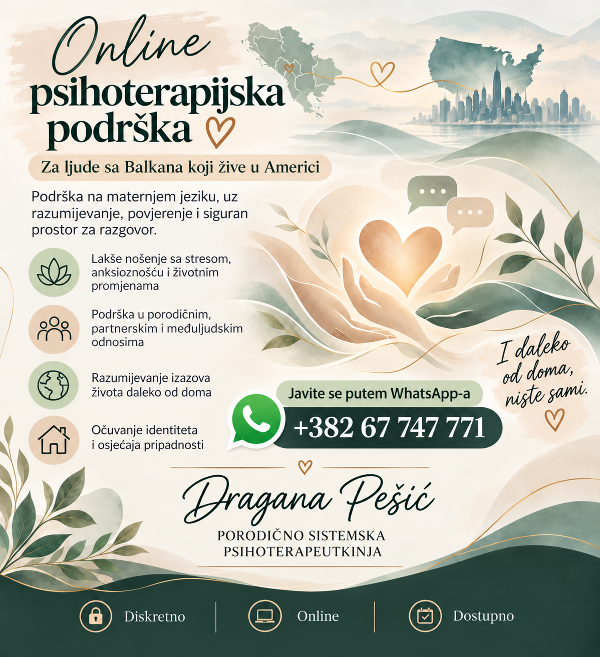 Psihoterapijska podrška online za ljude sa Balkana u Americi - Balkan Truckers US