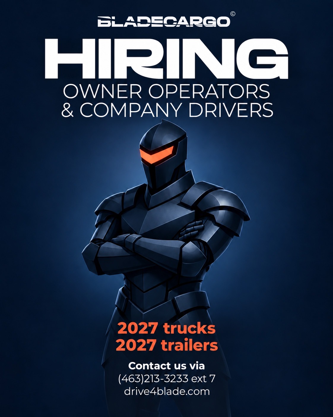 2027 Trucks. 2027 Trailers. Explore Opportunities at BladeCargo. - Balkan Truckers US